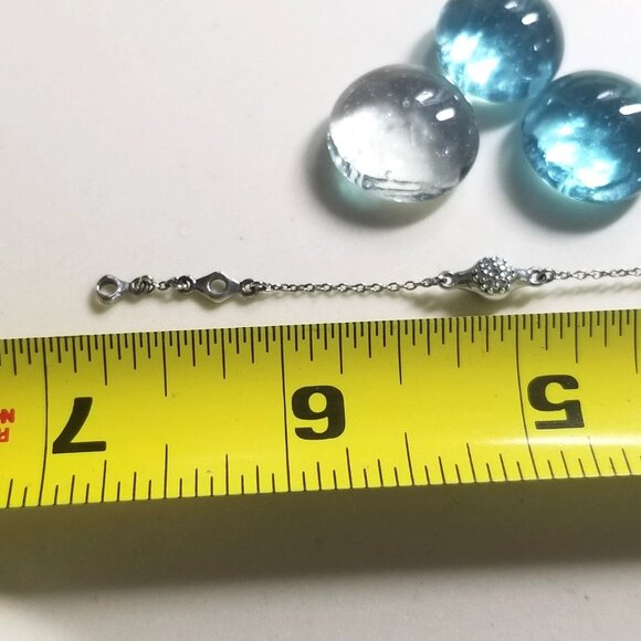 Authentic Pandora Modern Love Pods Bracelet Sterling Silver CZ Retired - Picture 3 of 7